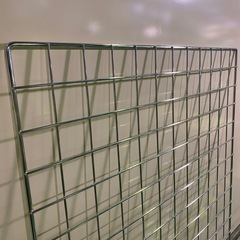 バラ売り可　メッシュパネル　シルバー　60×90cmの画像