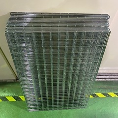 バラ売り可　メッシュパネル　シルバー　60×90cmの画像