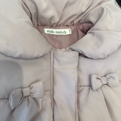 女児コート、100cmと120cmの画像