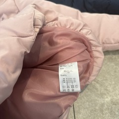 女児コート、100cmと120cmの画像