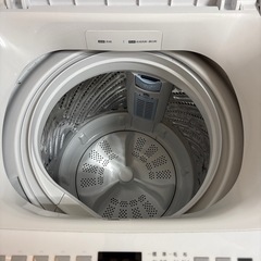 室内使用の洗濯機の画像