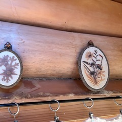 押し花アート　各300〜500円の画像