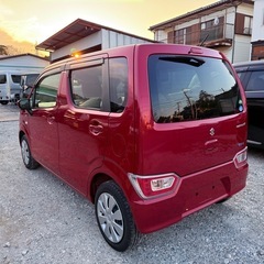 ‼️🅾️SUZUKI WAGON R HYBRID FX 2020 RED | 車検2年間⭕️自動ブレーキ⭕️全方位カメラ⭕️ナビ／テレビ⭕️パーキングセンサー⭕️シートヒーター⭕️ETCの画像