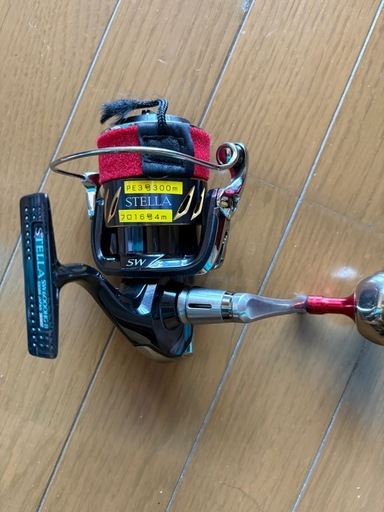 16ステラSW6000HG.新品ｽﾌﾟｰﾙ6000未使用ﾌﾛﾛ6号300m.未使用PE3x300mｵｼｱ8