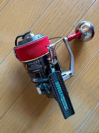 16ステラSW6000HG.新品ｽﾌﾟｰﾙ6000未使用ﾌﾛﾛ6号300m.未使用PE3x300mｵｼｱ8