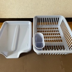 【交渉中】【0円】食器水切りラック、かご の画像