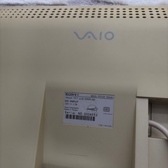 SONY VAIO   パソコン用モニターの画像