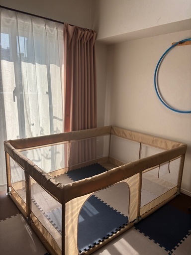 BabyGoo メッシュ ベビーサークル