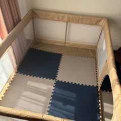 BabyGoo メッシュ ベビーサークルの画像