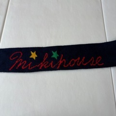 ミキハウス　ニット帽とマフラーセットの画像