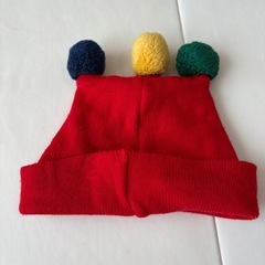 ミキハウス　ニット帽とマフラーセットの画像