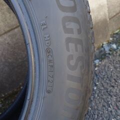 バリ山 ブリジストン ALENZA LX100 225/60R18 4本 2021年製の画像