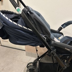 COMBI コンビ CWL スゴカルα 4キャス Light エッグショック HS ベビーカー ネイビー の画像
