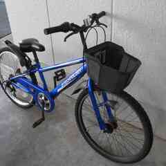 ２２日まで売り止め（中古）子供用２４インチマウンテンバイク（外6、オートライト）の画像