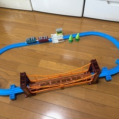 プラレール  トーマス　ぐらぐらつり橋セットの画像