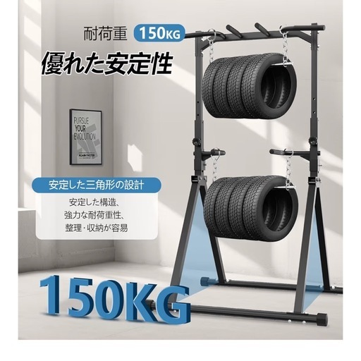 Bongkim 懸垂バー ぶらさがり健康器 折畳み式 懸垂マシン 耐荷重150kg 筋トレ器具 4段高さ調節可 チンニングスタンド