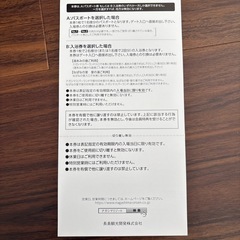 ★ナガシマスパーランド　パスポート券2名分の画像