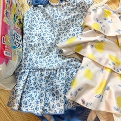 スイミングパンツ　L12枚　水着2着の画像