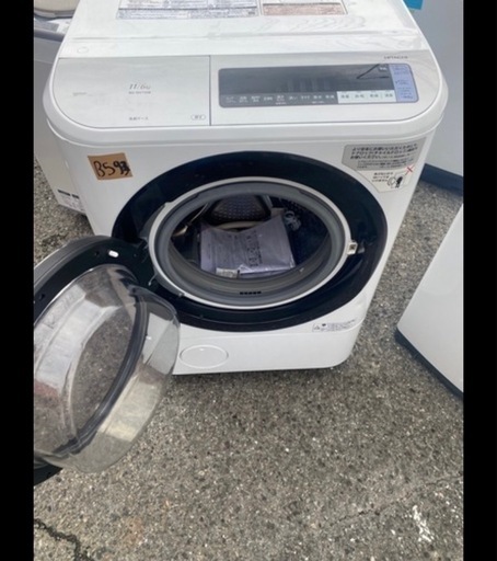NO B593?福岡市内配送設置無料✨?BD-NV110BL-S ドラム式洗濯乾燥機 ビッグドラム シルバー [洗濯11.0kg /乾