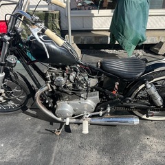 YAMAHA ヤマハ　XS650E  年式1980年　チョッパーカスタムの画像