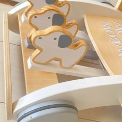 木製BOWBOW　こいぬのおしぐるま　歩行器の画像