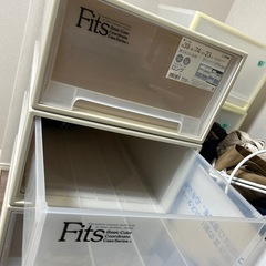 【取引先決定】Fits  収納ケース4段セットの画像