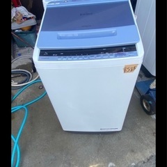 NO B585🌈福岡市内配送設置無料✨🌈日立 HITACHI ビートウォッシュ 全自動洗濯機 （7kg） ブルー BW-V70C A 2019年の画像