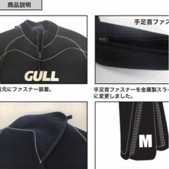 GULL  ウエットスーツ5m
の画像