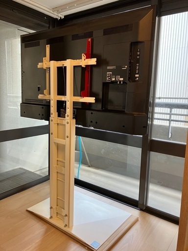 EQUALSイコールズ　WALL TV STAND V3 HIGH サテンホワイト