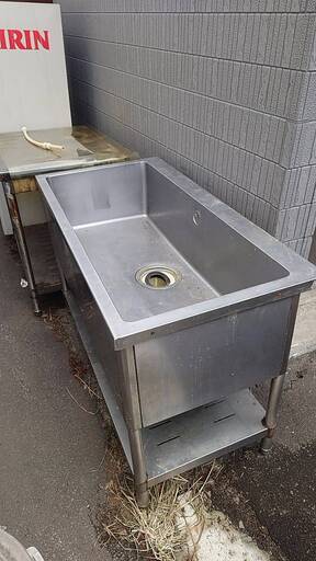 業務用ステンレス一層シンク大