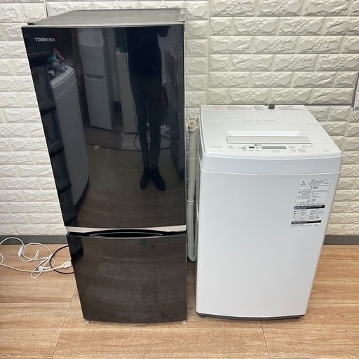 中古家電セット（冷蔵庫 MITSUBISHI 272L 2021年製 MR-CX27F-W 洗濯機 YAMADA 7kg 2023年製 YWM-T70L) 冷蔵庫 CXシリーズ マットチャコール MR-CX27K-H [幅54cm /272L /3ドア