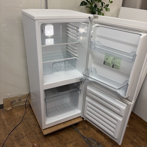 【?買取市場 6ヶ月保証】R736 ☀️ TWINBIRD / ツインバード 冷蔵庫 (110L / 2ドア) 18年製 HR-E91