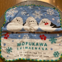 巾着ポーチとハンカチの画像