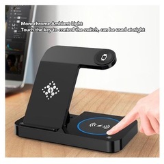 ワイヤレス充電器、折りたたみ式スタンド付きの画像