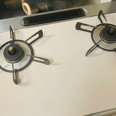 ガラストップ2口ガスコンロの画像