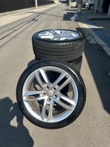 ダンロップ SP SPORTS MAXX 060+ アウディA4純正アルミホイールセット