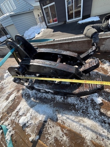 解体フォーク　アタッチ　機械式　0.45用 解体フォーク アタッチ 機械式 0.45用