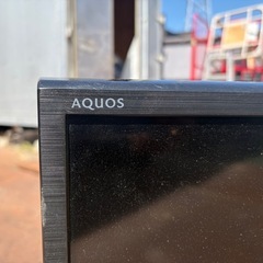 SHARP AQUOS 40インチ 液晶テレビ【リモコン付き】の画像