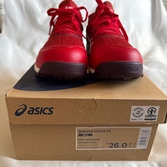 安全靴　アシックス　CP213 新品未使用の画像