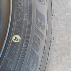 タイヤ4本　ホイール付き　　　シャトルの画像