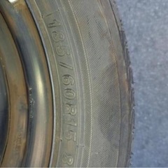 タイヤ4本　ホイール付き　　　シャトルの画像