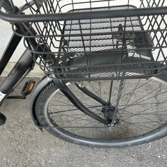 ３J17　太いタイヤにシティサイクル２６サイズ　６段変速オートライ　後タイヤが新品　★自転車専門店の中古車です★　【消費税込み・防犯登録６００円込みの画像