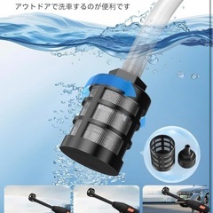 高圧洗浄機 コードレス 充電式 10MPa圧力 30000mAh 最大噴射距離10M④の画像