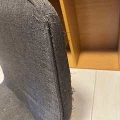 折りたたみ座椅子（ブラウン）の画像