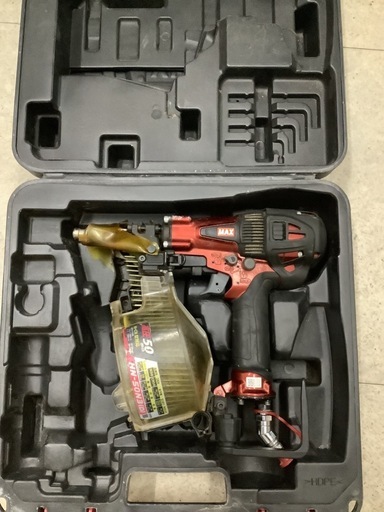 マックス 高圧釘打ち機 50mm エアロスター HN-50N3 リサイクルショップ宮崎屋　佐土原店　26.3.17