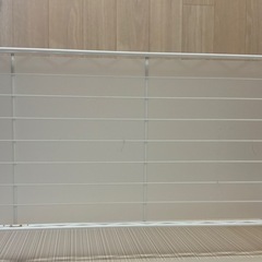 【3/18まで】スリム収納ラック（4段）白｜すぐ引き取り歓迎の画像