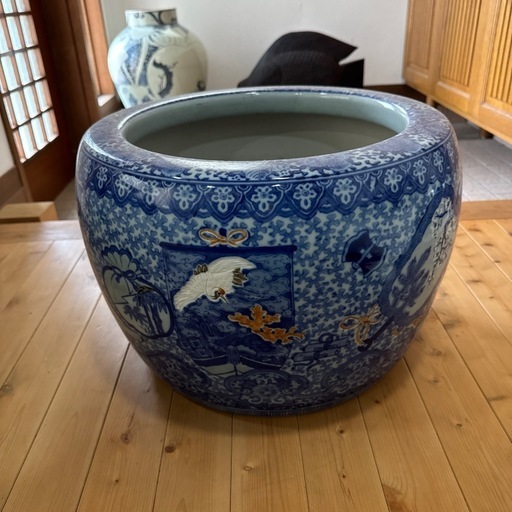骨董　大型の火鉢
