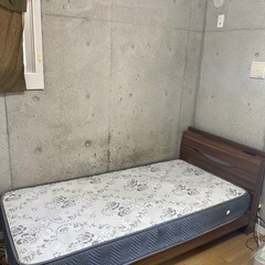 シングルベッド（マットレス付き）の画像