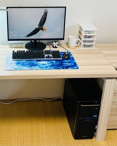 ゲーミングPCフルセット モニター付き すぐ使えます