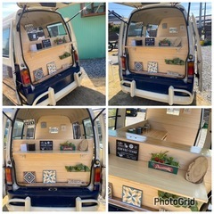 キッチンカー 車検あり ワーゲンバス仕様 サンバーの画像